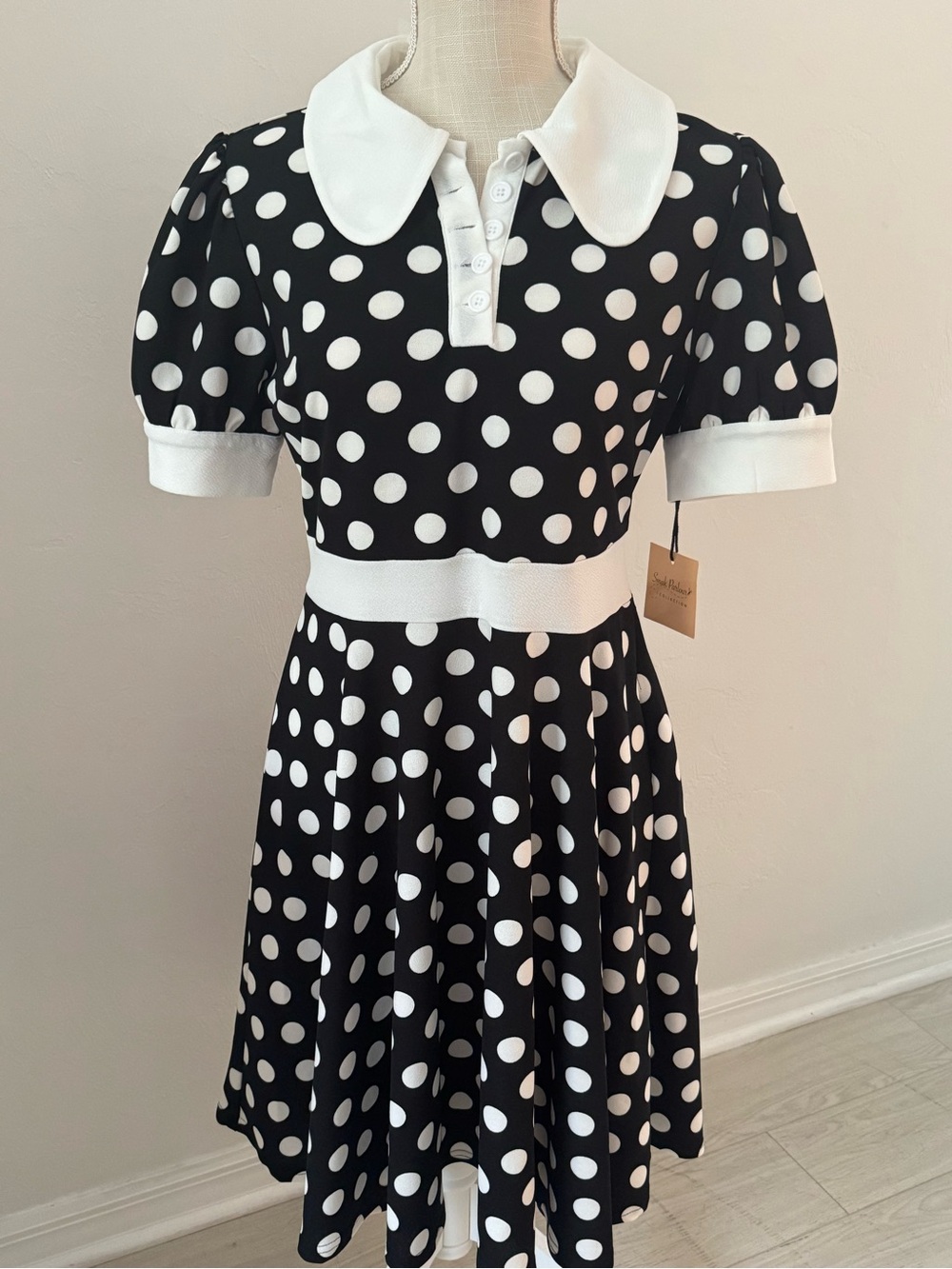 Smak Parlour Polka Dot Dress